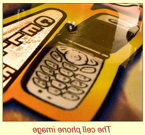 The cell phone image