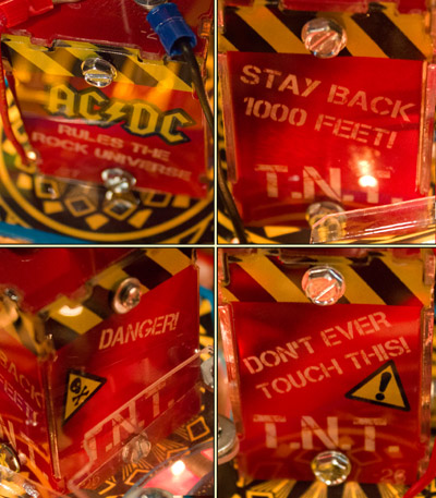 The four sides of the detonator