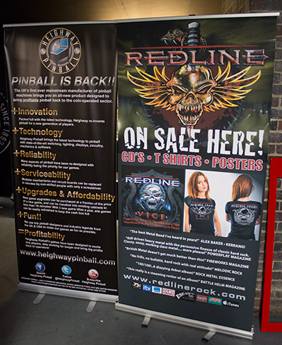 Redline merchandise could be bought