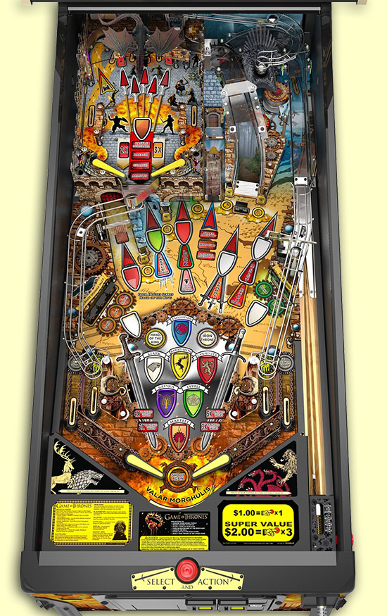 The LE's playfield