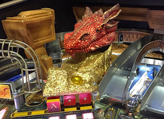 A mock-up of the new Smaug head in the game