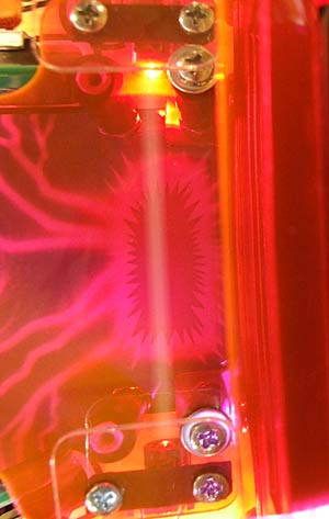 Simulated opto beam