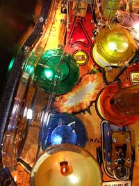 The pop bumpers