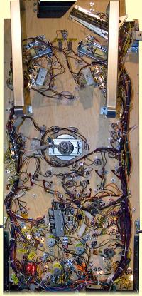 Under the playfield