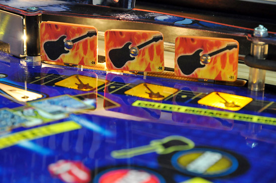 The guitar targets