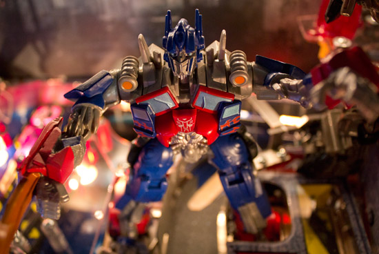 It's Optimus Prime