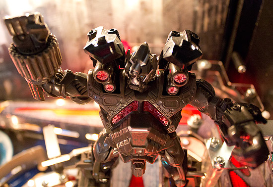 Ironhide stands astride the ramp