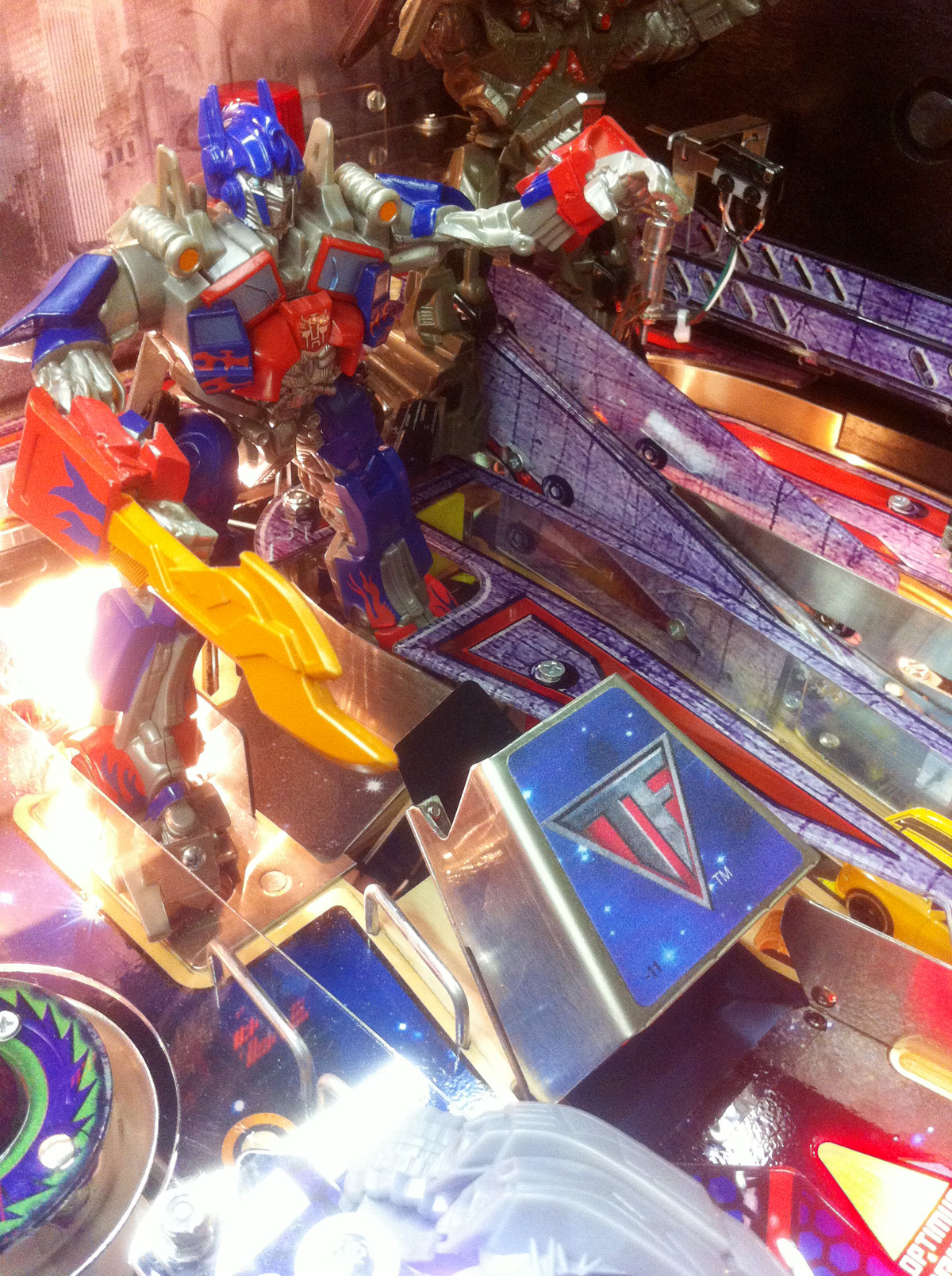 The Transformers playfield