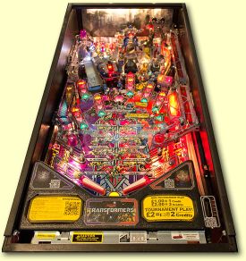 The Transformers playfield