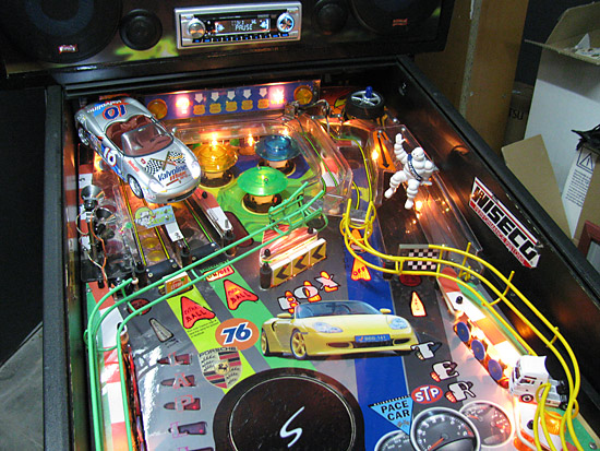 Playfield detail