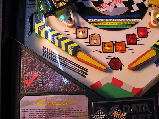 The flipper area