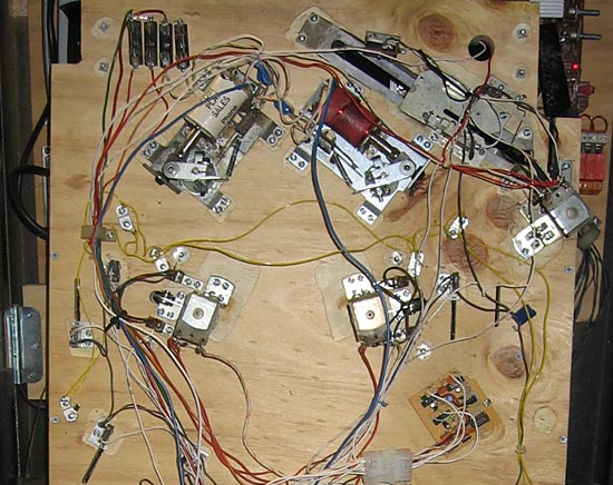 Under the playfield