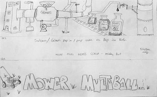The Catalytic Coconut Cracker sketch