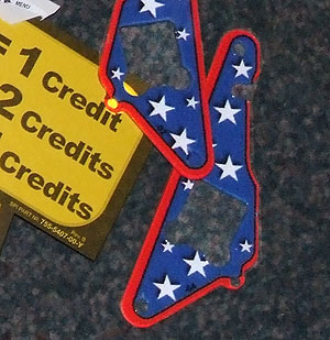 Which game do these slingshot plastics star in?