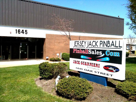 The home of Jersey Jack Pinball