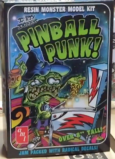 Dirty Donny's Pinball Punk! resin kit