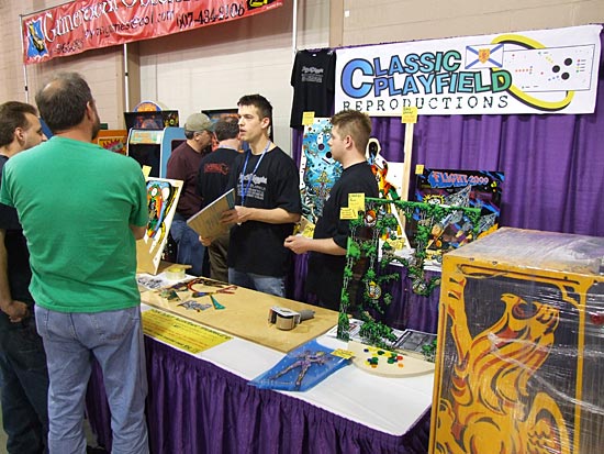 Vendors at the show