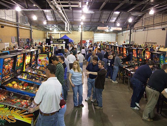 The show floor