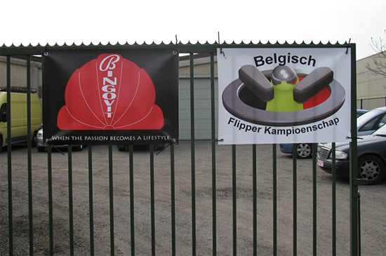 The entrance to this year's Championship