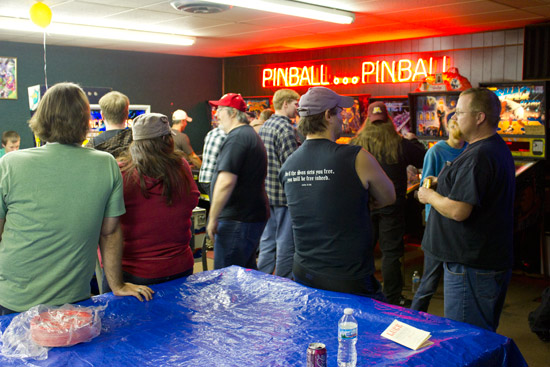 Saturday Night Pinball gets underway