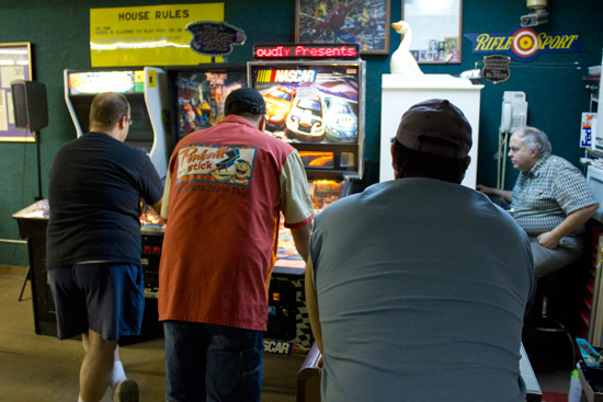 The first game of the final on NASCAR