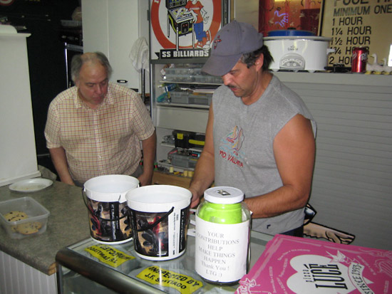 Lloyd and Dave getting things started