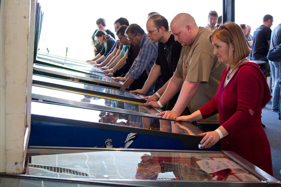More players in the free play area