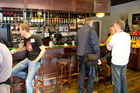 The bar