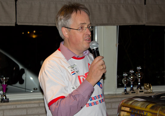 Bas Vis introduces the tournament winners