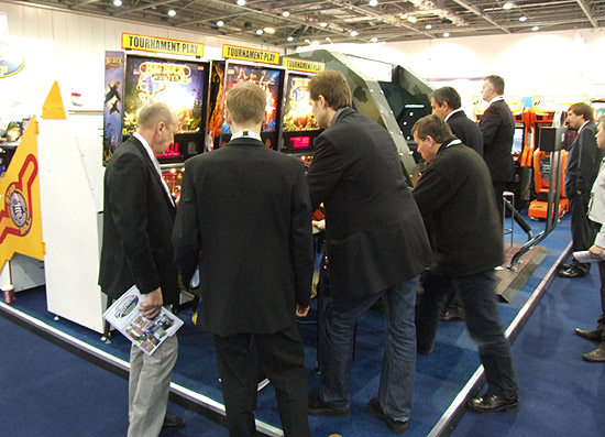 The pinballs were kept busy