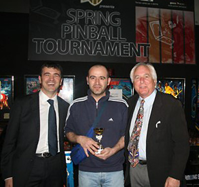 Fourth place, Mario Anzini