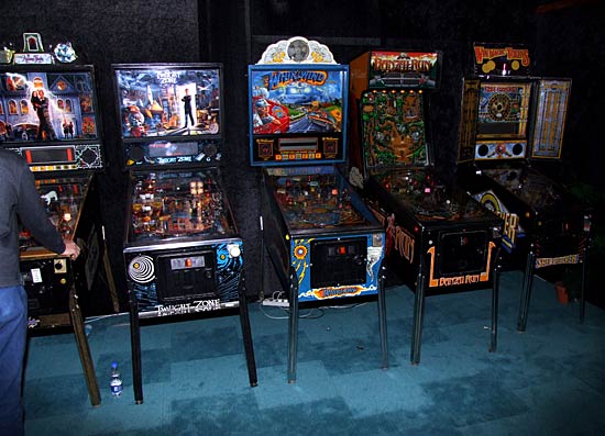 Machines in the Pat Lawlor Corner