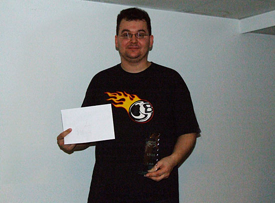 Runner-up Brenn Oosterbaan