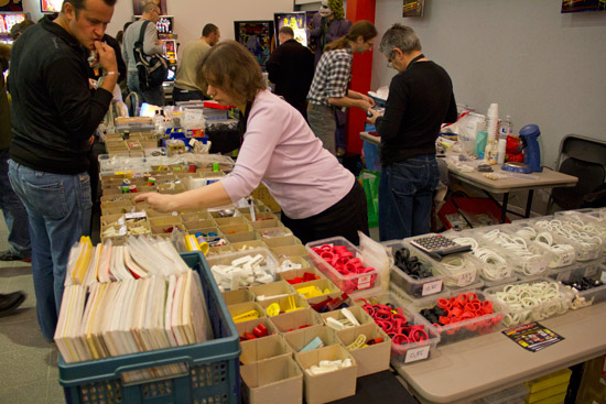 Vendor stands at the EPC