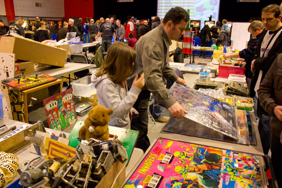 Vendor stands at the EPC