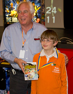 Second-placed Paul Baffault