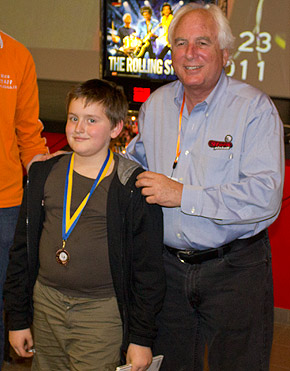 Third-placed Adam Bona