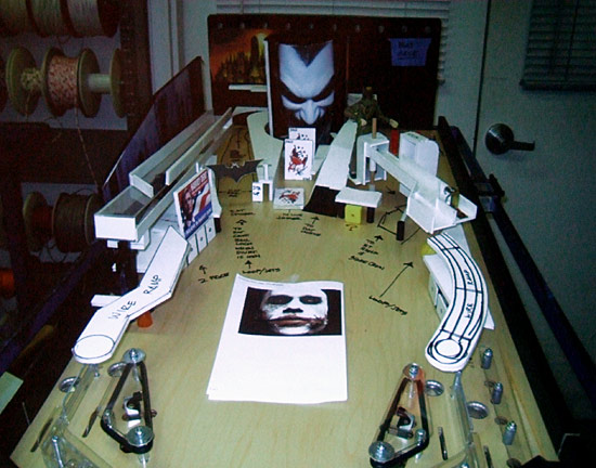 An early version of the Batman game