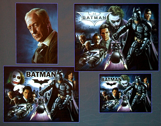Variations of the Batman backglass
