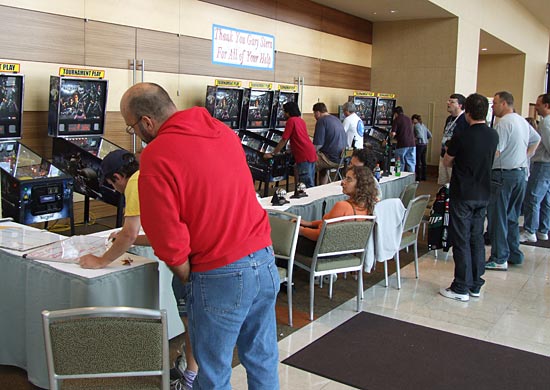 The Flip Out tournament area