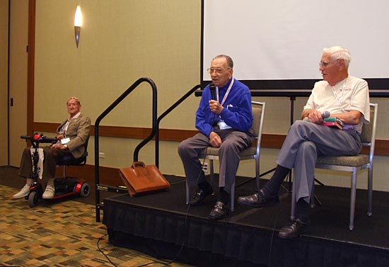 Norm Clark with Steve and Wayne