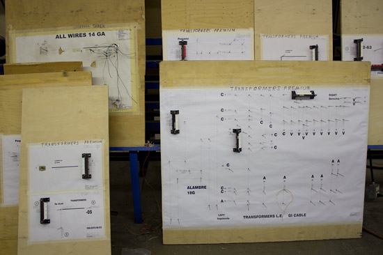 Wiring boards for Transformers LE cables
