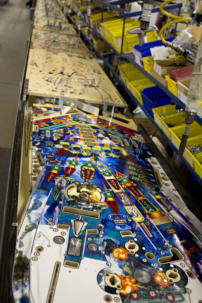 The playfield line