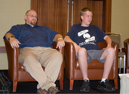 Tim Nobling and Casey Gardner