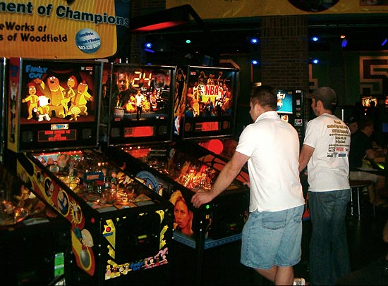 Three of the tournament games