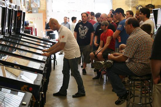 Daniele playing in the final