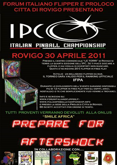 The poster for the event