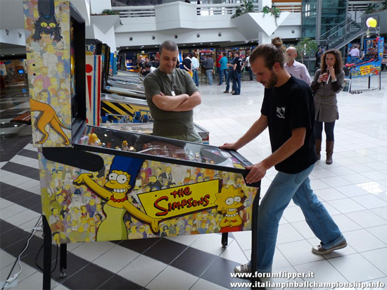 Nicola Pierobon and Alessandro Cacialli on The Simpson Pinball Party