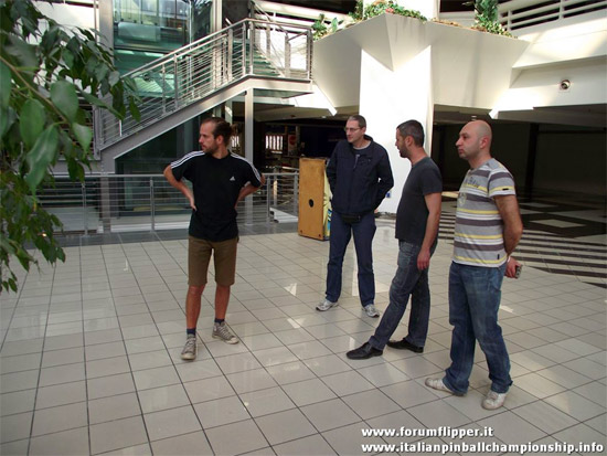 Organisers deciding how to set everything up
