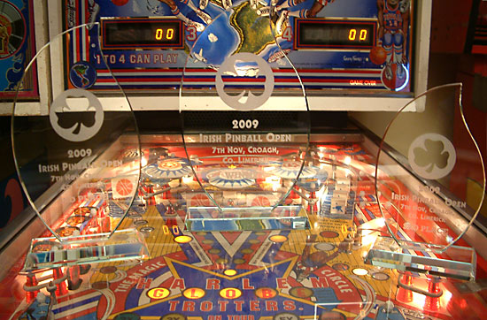 The Irish Pinball Open trophies